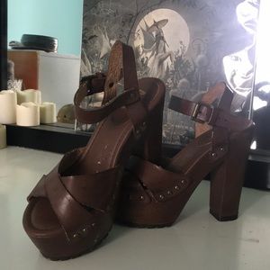 Platform Mia maryjane chunky heel